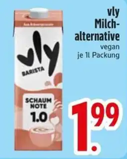 Edeka Scherer vly Milchalternative vegan Angebot
