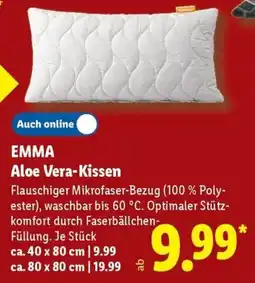 Lidl EMMA Aloe Vera-Kissen Angebot