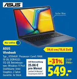 Lidl ASUS Vivobook Angebot
