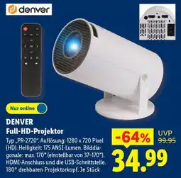 Lidl DENVER Full-HD-Projektor Angebot
