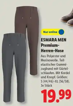 Lidl ESMARA MEN Premium-Herren-Hose Angebot