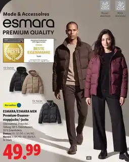 Lidl ESMARA/ESMARA MEN Premium-Daunen-steppjacke/-jacke Angebot