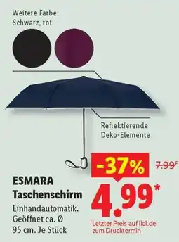 Lidl ESMARA Taschenschirm Angebot