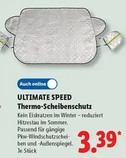 Lidl ULTIMATE SPEED Thermo-Scheibenschutz Angebot