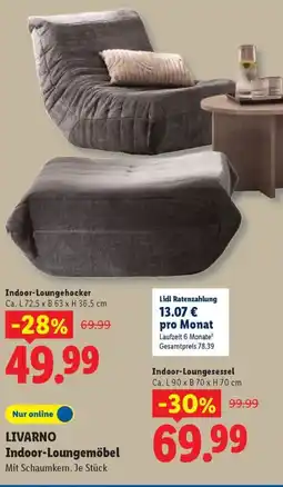 Lidl LIVARNO Indoor-Loungesessel Angebot