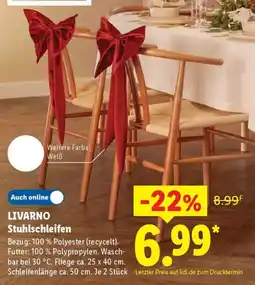 Lidl LIVARNO Stuhlschleifen Angebot