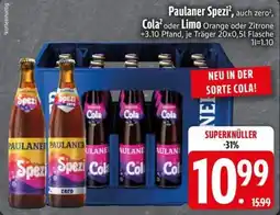 Edeka Scherer Paulaner Spezi Angebot