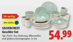 Lidl SILVERCREST Geschirr-Set Angebot