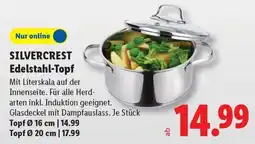 Lidl SILVERCREST Edelstahl-Topf Angebot