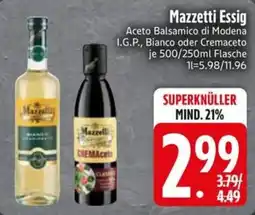 Edeka Scherer Mazzetti Essig Angebot