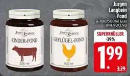Edeka Scherer Jürgen Langbein Fond Angebot