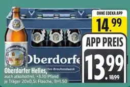 Edeka Scherer Oberdorfer Helles Angebot