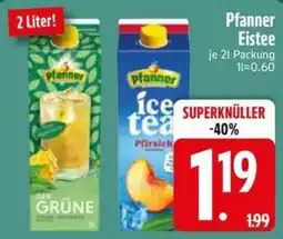 Edeka Scherer Pfanner Eistee Angebot