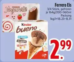 Edeka Scherer Ferrero Eis Angebot