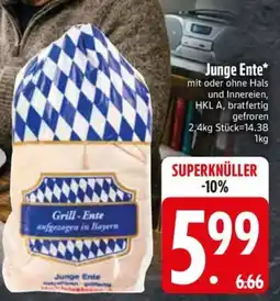 Edeka Scherer Junge Ente Angebot
