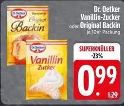 Edeka Scherer Dr. Oetker Vanillin-Zucker Angebot