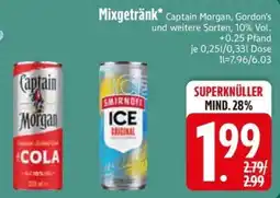 Edeka Scherer Captain Morgan Cola Angebot