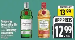 Edeka Scherer Tanqueray London Dry Gin Angebot