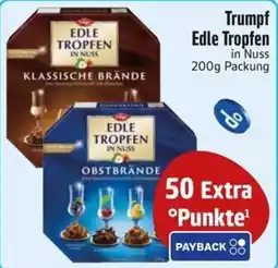 Edeka Scherer Trumpf Edle Tropfen in Nuss Angebot