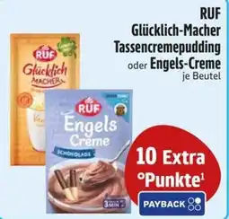 Edeka Scherer RUF Glücklich-Macher Tassencremepudding oder Engels-Creme Angebot