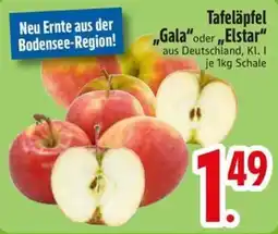 Edeka Scherer Tafeläpfel Gala oder Elstar Angebot
