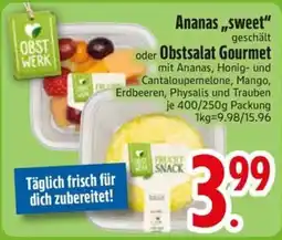 Edeka Scherer Ananas „sweet“ geschält Angebot