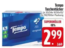 Edeka Scherer Tempo Taschentücher Angebot