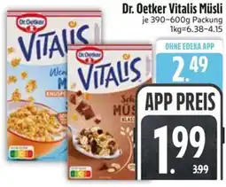 Edeka Scherer Dr. Oetker Vitalis Müsli Angebot