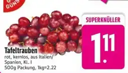 Edeka Scherer Tafeltrauben Angebot