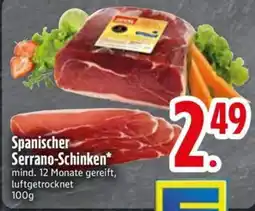 Edeka Scherer Spanischer Serrano-Schinken Angebot