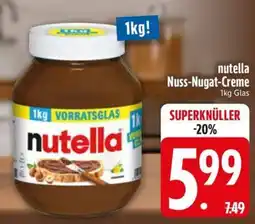 Edeka Scherer nutella Nuss-Nugat-Creme Angebot