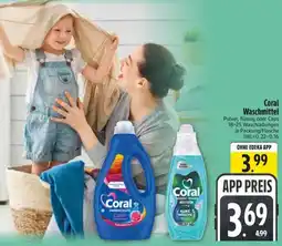 Edeka Scherer Coral Waschmittel Angebot
