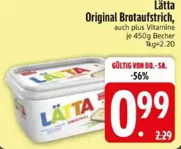 Edeka Scherer Lätta Original Brotaufstrich Angebot