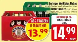 Edeka Scherer Erdinger Weissbier Angebot