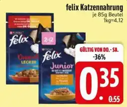 Edeka Scherer felix Katzennahrung Angebot