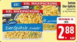 Edeka Scherer Settele Eier-Spätzle Angebot