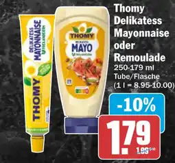 HIT Thomy Delikatess Mayonnaise oder Remoulade Angebot
