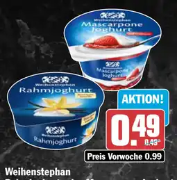 HIT Weihenstephan Mascarpone Joghurt Angebot