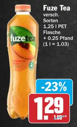 HIT Fuze Tea Angebot