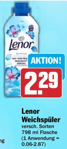 HIT Lenor Weichspüler Angebot