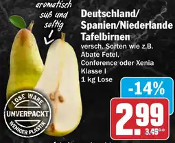 HIT Tafelbirnen Angebot