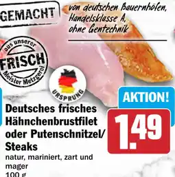 HIT Deutsches frisches Hähnchenbrustfilet Angebot