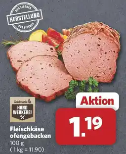 Combi Goldmarie Fleischkäse ofengebacken Angebot