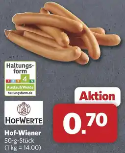 Combi HOFWERTE Hof-Wiener Angebot