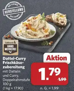Combi Goldmarie Dattel-Curry Frischkäsezubereitung Angebot