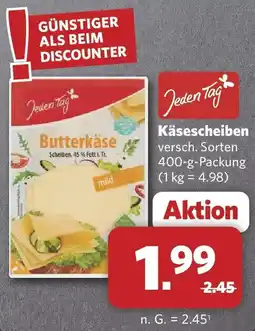 Combi Jeden Tag Käsescheiben Angebot