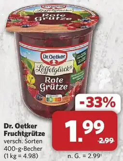 Combi Dr. Oetker Fruchtgrütze Angebot