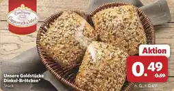 Combi Conditorei Coppenrath & Wiese Unsere Goldstücke Dinkel-Brötchen Angebot