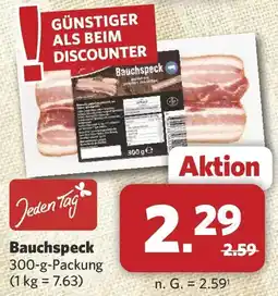 Combi Jeden Tag Bauchspeck Angebot