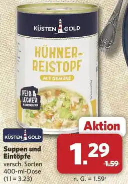 Combi KÜSTEN GOLD Suppen und Eintöpfe Angebot